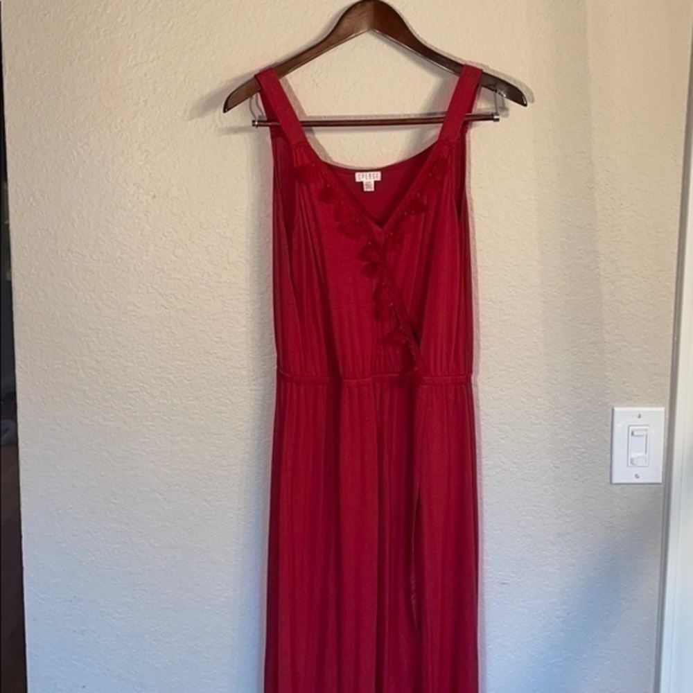 Spense Medium Dress with tassels